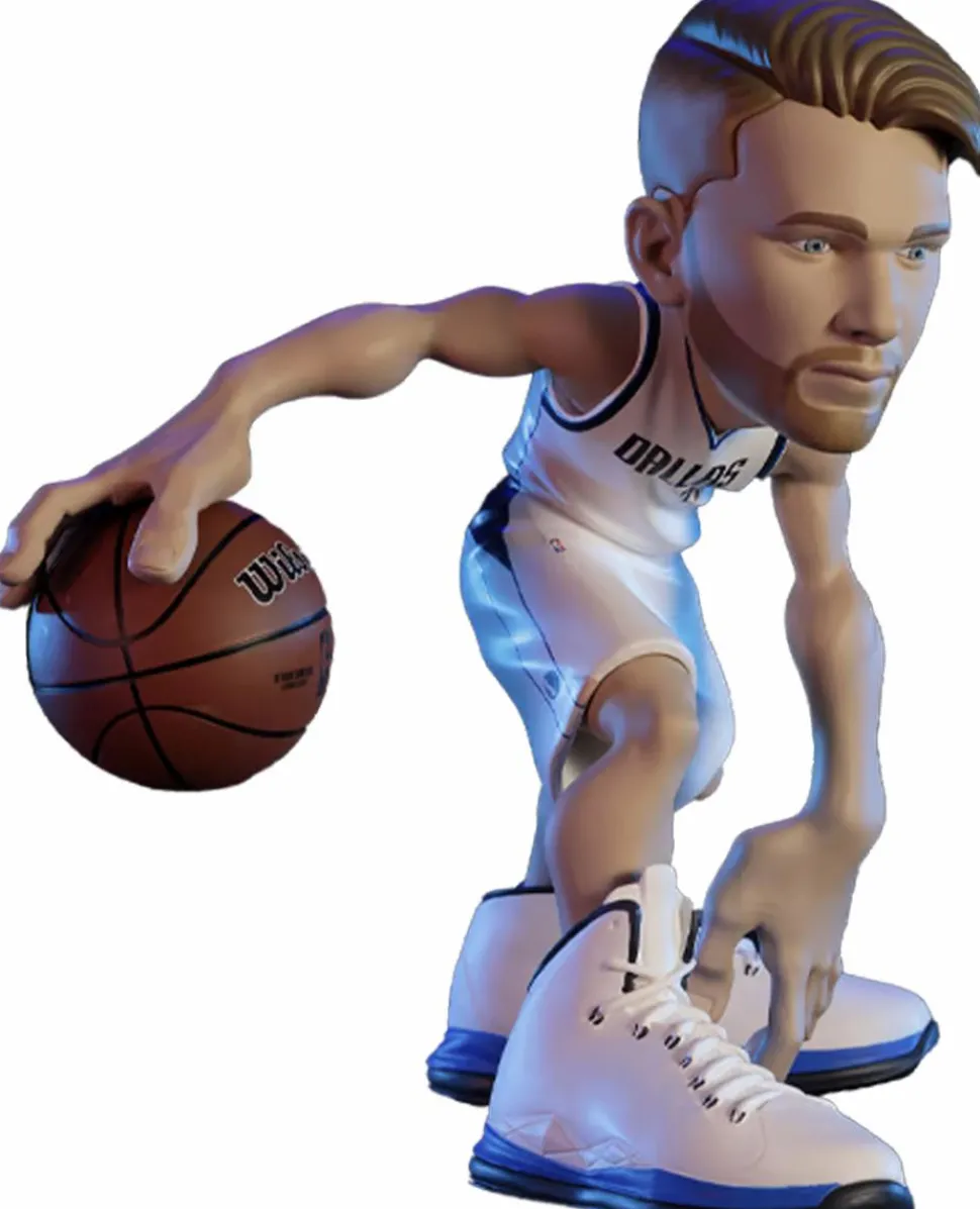 NBA Basketball - Luka Doncic Dallas Mavericks (White Jersey) smAll-Stars 12" Vinyl Figure