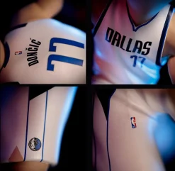 NBA Basketball - Luka Doncic Dallas Mavericks (White Jersey) smAll-Stars 12