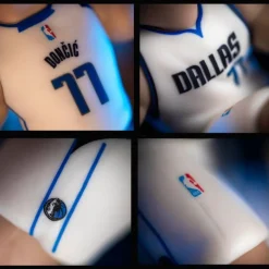 NBA Basketball - Luka Doncic Dallas Mavericks (White Jersey) smAll-Stars Minis 6" Vinyl Figure