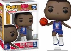 NBA Basketball - Magic Johnson Blue 1991 All Star Jersey Pop! Vinyl Figure
