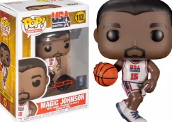 NBA Basketball - Magic Johnson 1992 Team USA Jersey Pop! Vinyl Figure