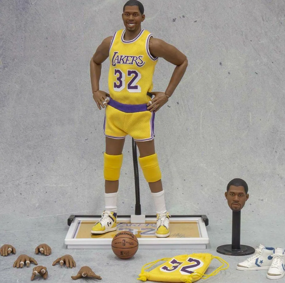 NBA Basketball - Magic Johnson 1/6th Scale Action Figure
