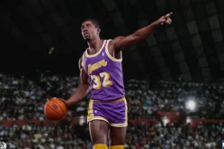 NBA Basketball - Magic Johnson Los Angeles Lakers 1/4 Scale Statue