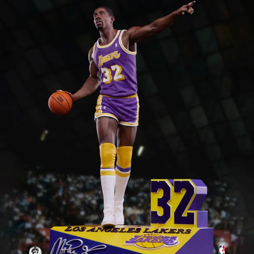 NBA Basketball - Magic Johnson Los Angeles Lakers 1/4 Scale Statue