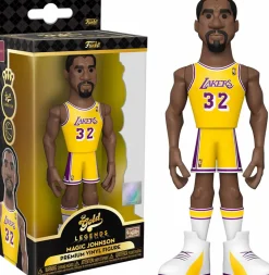 NBA Basketball - Magic Johnson L.A. Lakers 5” Gold Premium Vinyl Figure