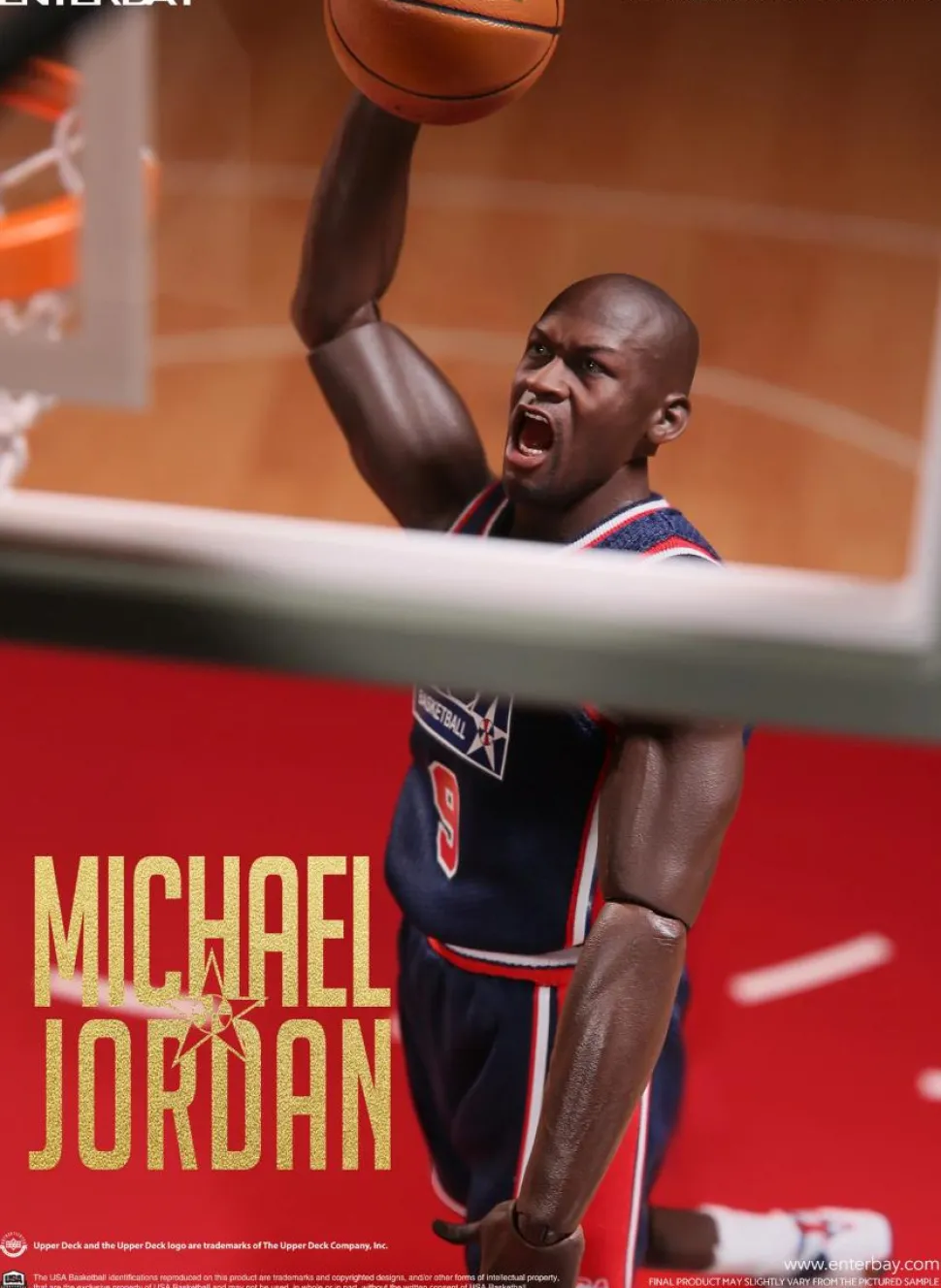 NBA Basketball - Michael Jordan Barcelona ’92 1/6th Scale Enterbay Action Figure