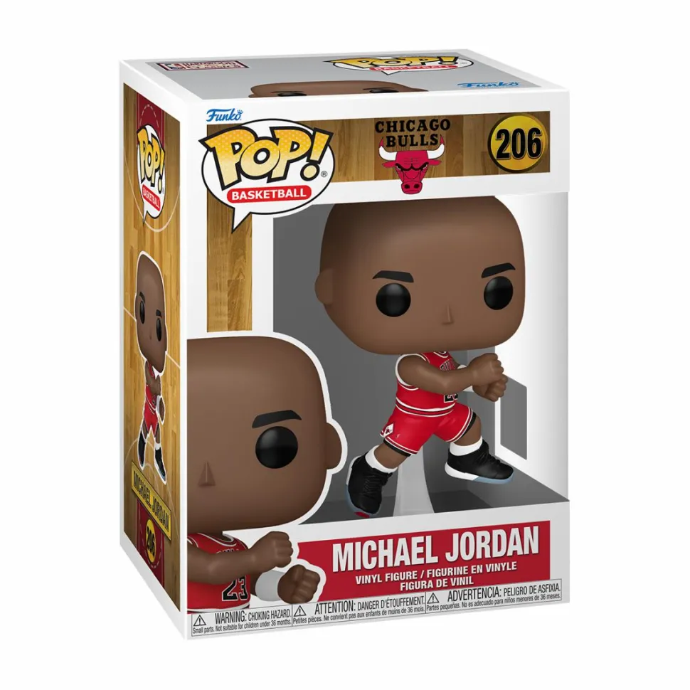 NBA Basketball - Michael Jordan (Chicago Bulls) Pop! Vinyl Figure