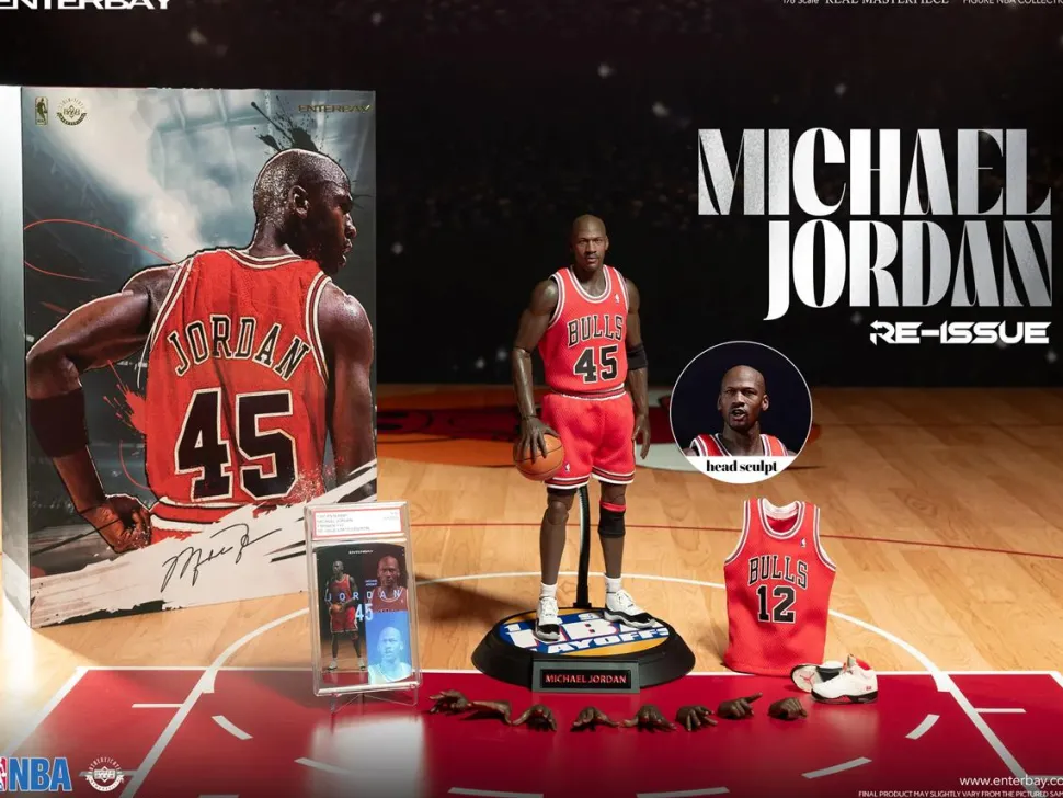 NBA Basketball - Michael Jordan (I'm Back #45) 1/6th Scale Action Figure