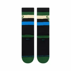 NBA Basketball - NBA Basketball x Stance Milwaukee Bucks Crew Socks (One Size)
