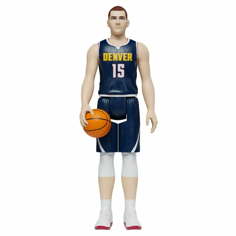NBA Basketball - Nicola Jokic Denver Nuggets Supersports ReAction 3.75” Action Figure