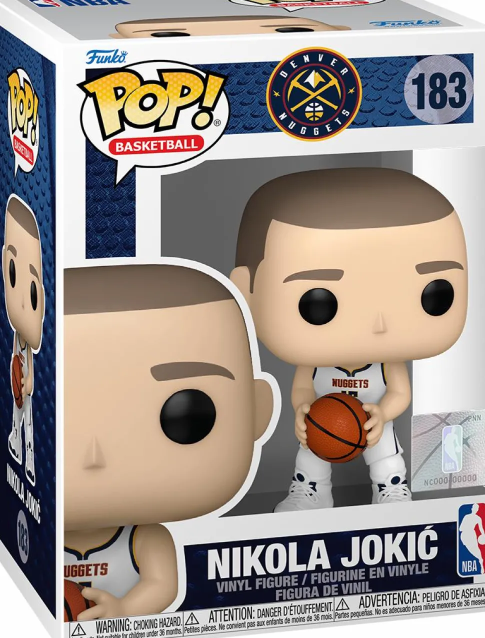 NBA Basketball - Nikola Jokic (Denver Nuggets) Pop! Vinyl Figure