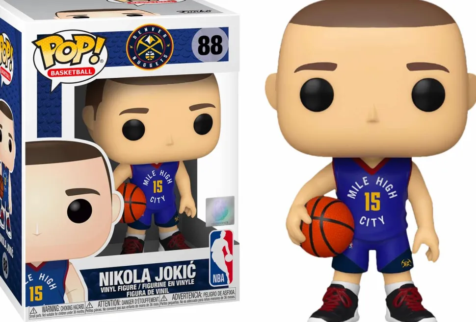 NBA Basketball - Nikola Jokic Denver Nuggets Pop! Vinyl Figure