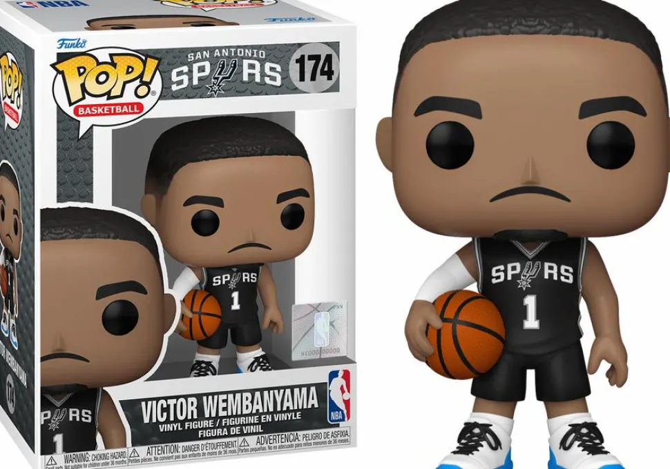 NBA Basketball - Victor Wembanyama San Antonio Spurs Pop! Vinyl Figure