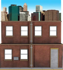 NECA Originals - Street Scene 18” Action Figure Diorama