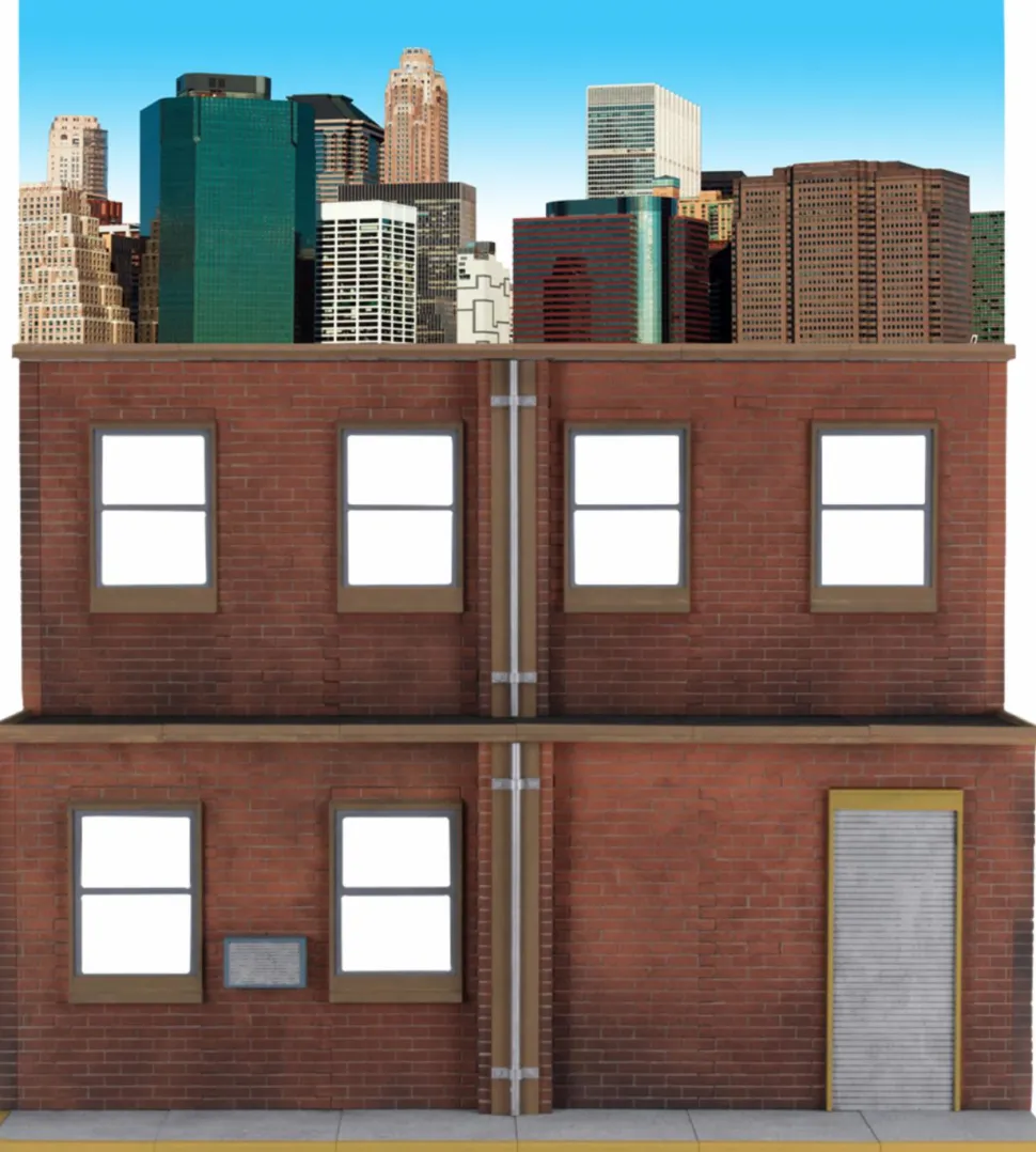 NECA Originals - Street Scene 18” Action Figure Diorama