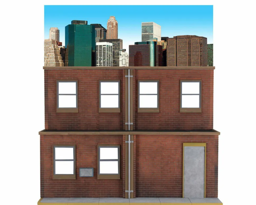 NECA Originals - Street Scene 18” Action Figure Diorama