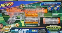 Nerf - N-Strike Modulus Ghost Ops Shadow ICS-6 Nerf Blaster
