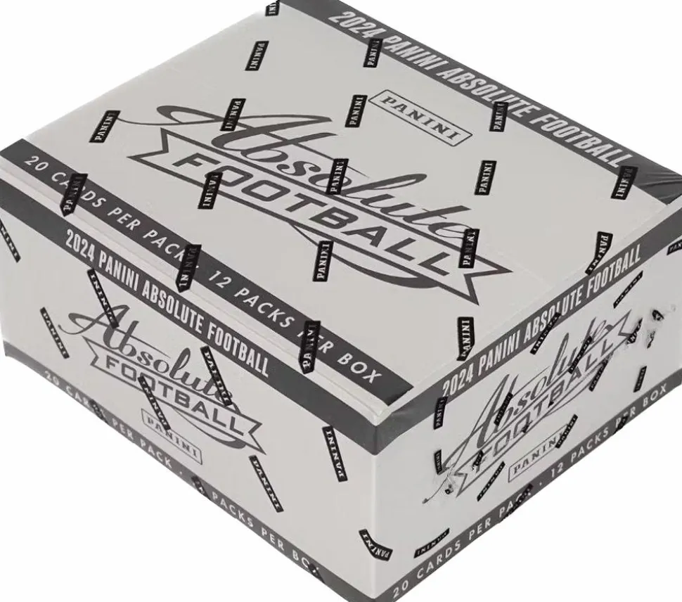 NFL Football - 2024 Panini Absolute Football Trading Cards Fat Pack Box (Display of 12)
