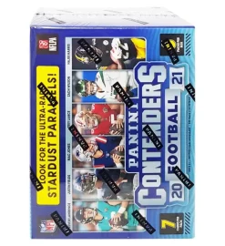 NFL Football - 2020/21 Panini Contenders Football Trading Cards Hobby Blaster Box (6 Packs / 42 Cards)