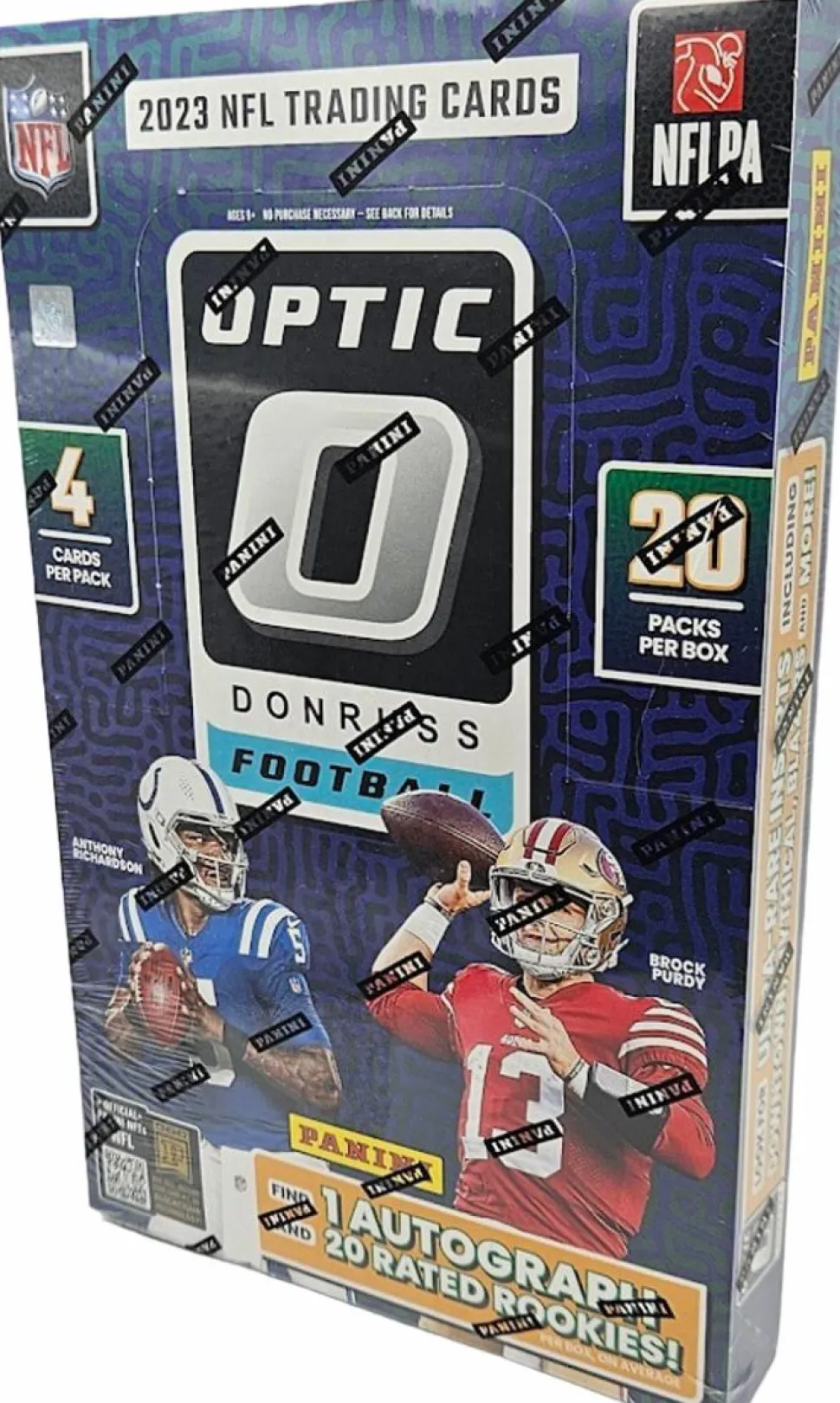 NFL Football - 2023 Panini Donruss Optic Football Trading Cards Hobby Box (Display of 20)