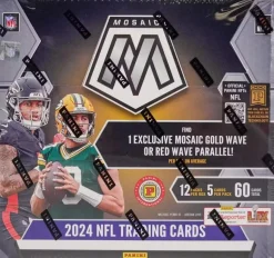 NFL Football - 2024 Panini Mosaic Football International Trading Cards Hobby Box (Display of 12)