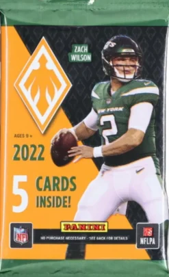 NFL Football - 2022 Panini Phoenix Football Cards Hobby Pack (5 Cards)