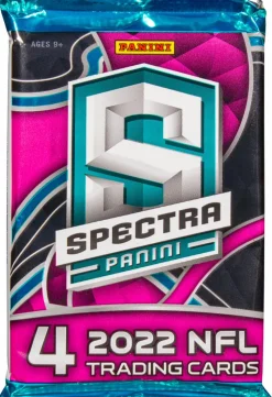 NFL Football - 2022 Panini Spectra Football Trading Cards Hobby Pack (4 Cards)