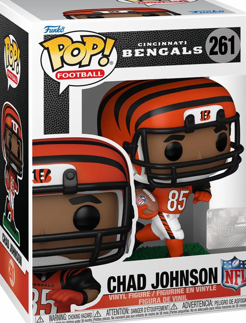 NFL Football - Chad Johnson Cincinnati Bengals Pop! Vinyl Figures