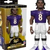 NFL Football - Lamar Jackson Baltimore Ravens 5” Gold Premium Vinyl Figure