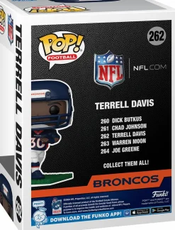 NFL Football - Terrell Davis Denver Broncos Pop! Vinyl Figures