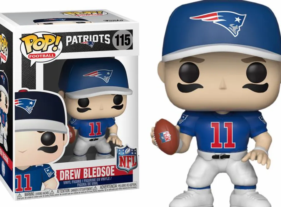 NFL Legends - Drew Bledsoe New England Patriots Legends Pop! Vinyl Figure