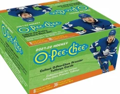 NHL Hockey - 2021/22 Upper Deck O-Pee-Chee Hockey Trading Cards Booster Box (36 Packs)