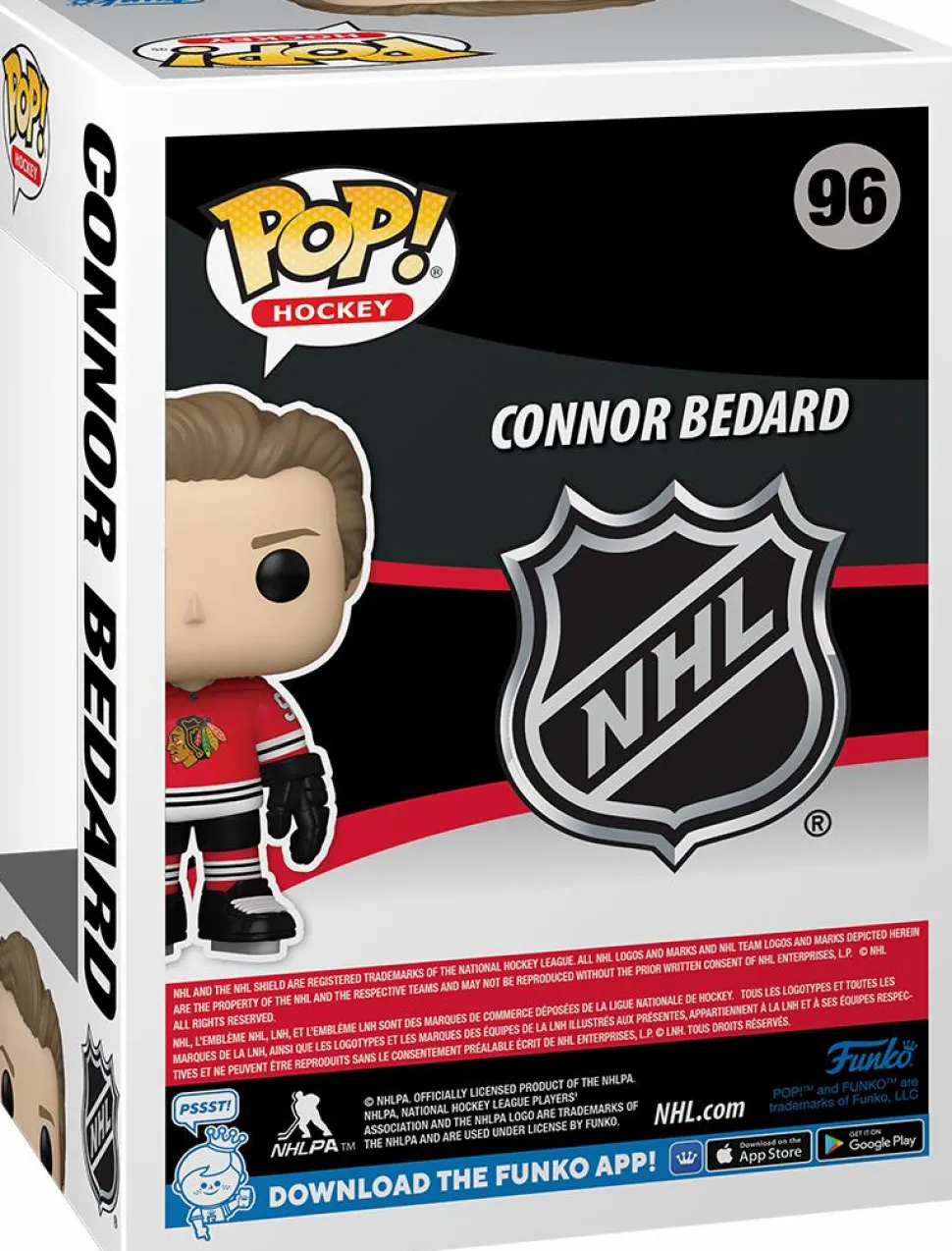 NHL Hockey - Connor Bedard Chicago Blackhawks Pop! Vinyl Figure