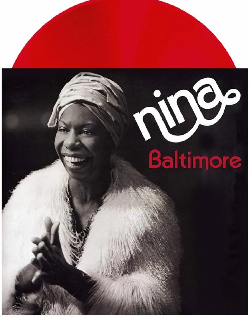 Nina Simone - Baltimore 45th Anniversary Edition LP Vinyl Record (Translucent Red Coloured Vinyl)