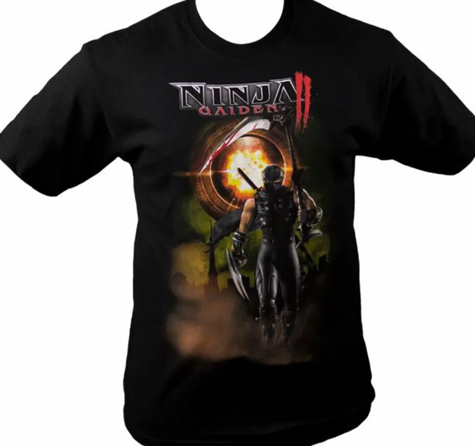 Ninja Gaiden 2 - Art of Inferno Black Male T-Shirt