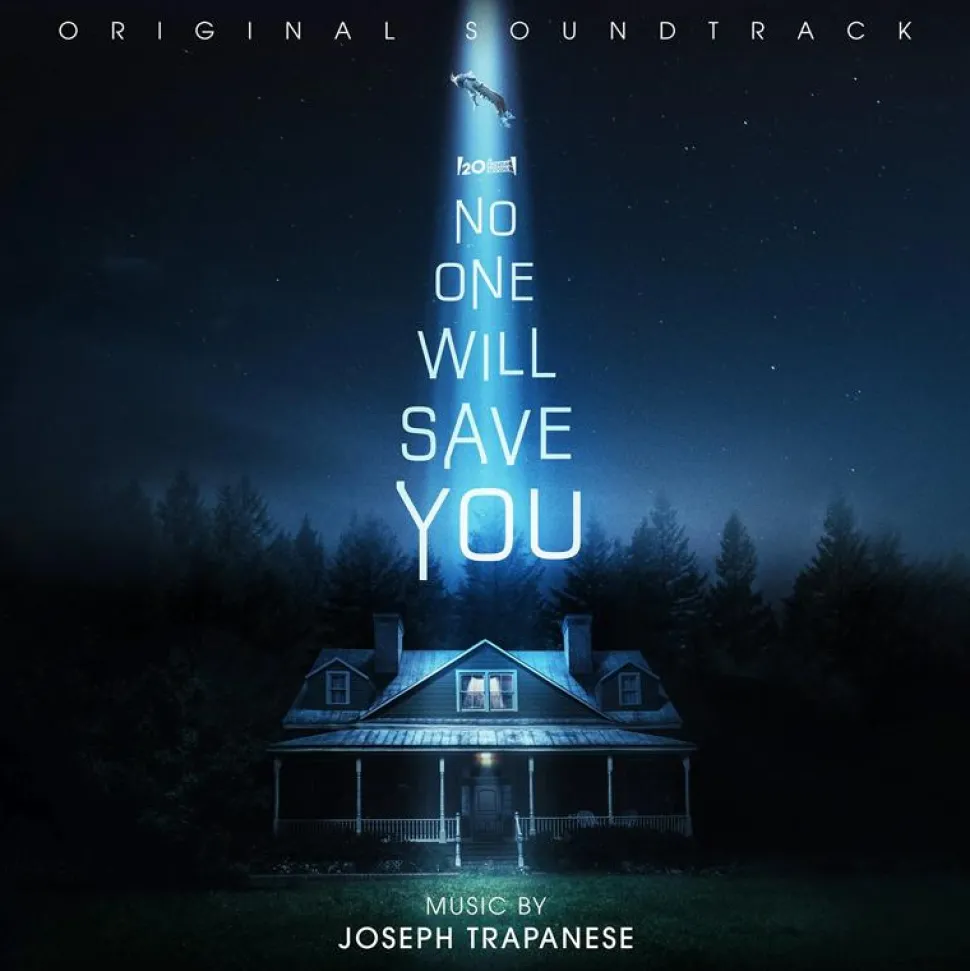 No One Will Save You (2023) - Original Motion Picture Soundtrack by Joseph Trapanese LP Vinyl Record (Midnight Blue & White Light Beam Swirl Coloured Vinyl)
