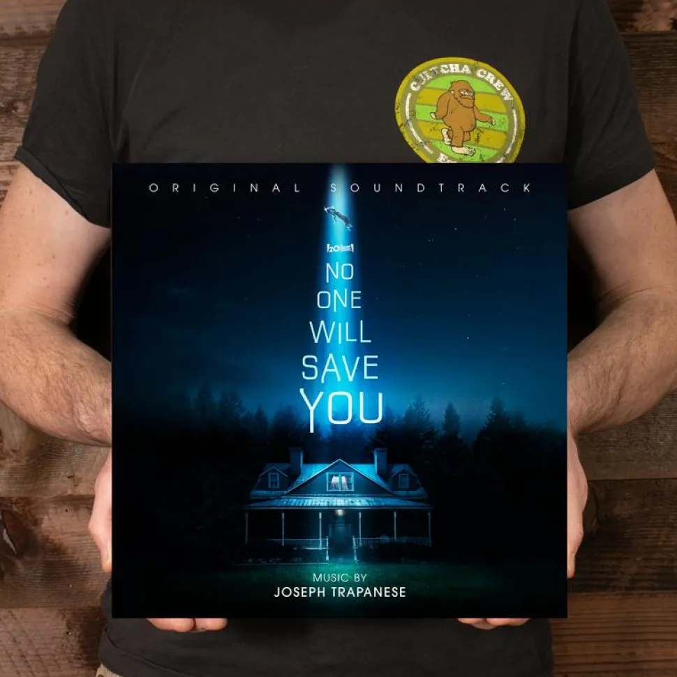 No One Will Save You (2023) - Original Motion Picture Soundtrack by Joseph Trapanese LP Vinyl Record (Midnight Blue & White Light Beam Swirl Coloured Vinyl)