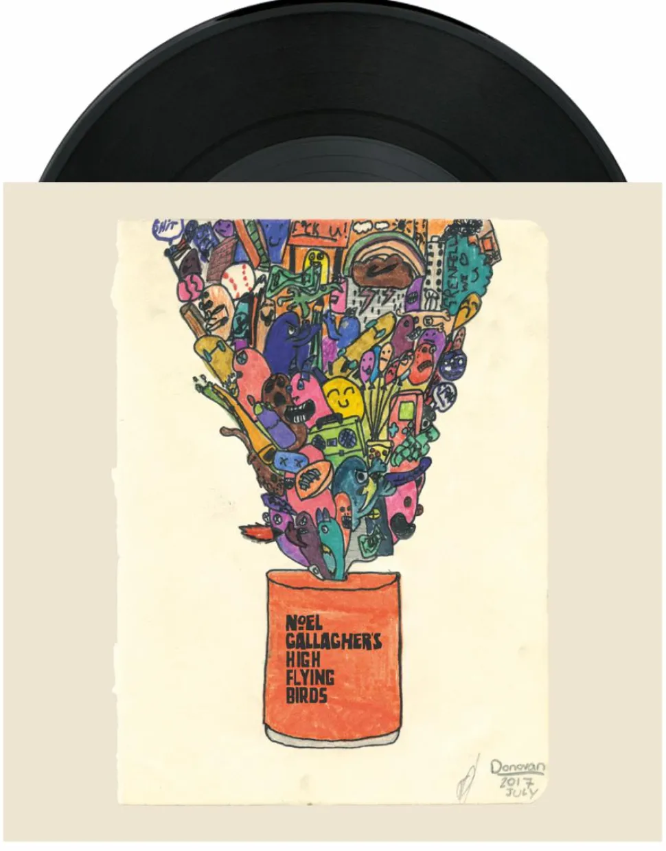 Noel Gallagher’s High Flying Birds - Magic Secrets #1 7” Single Vinyl Record (2022 Record Store Day Exclusive)