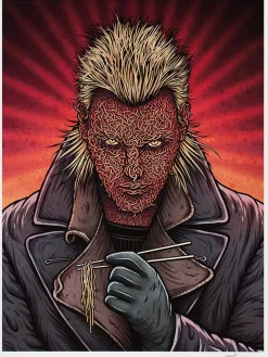 Noodles - Fine Art Print by Popcultcha x Luke Elphick (LE 120)