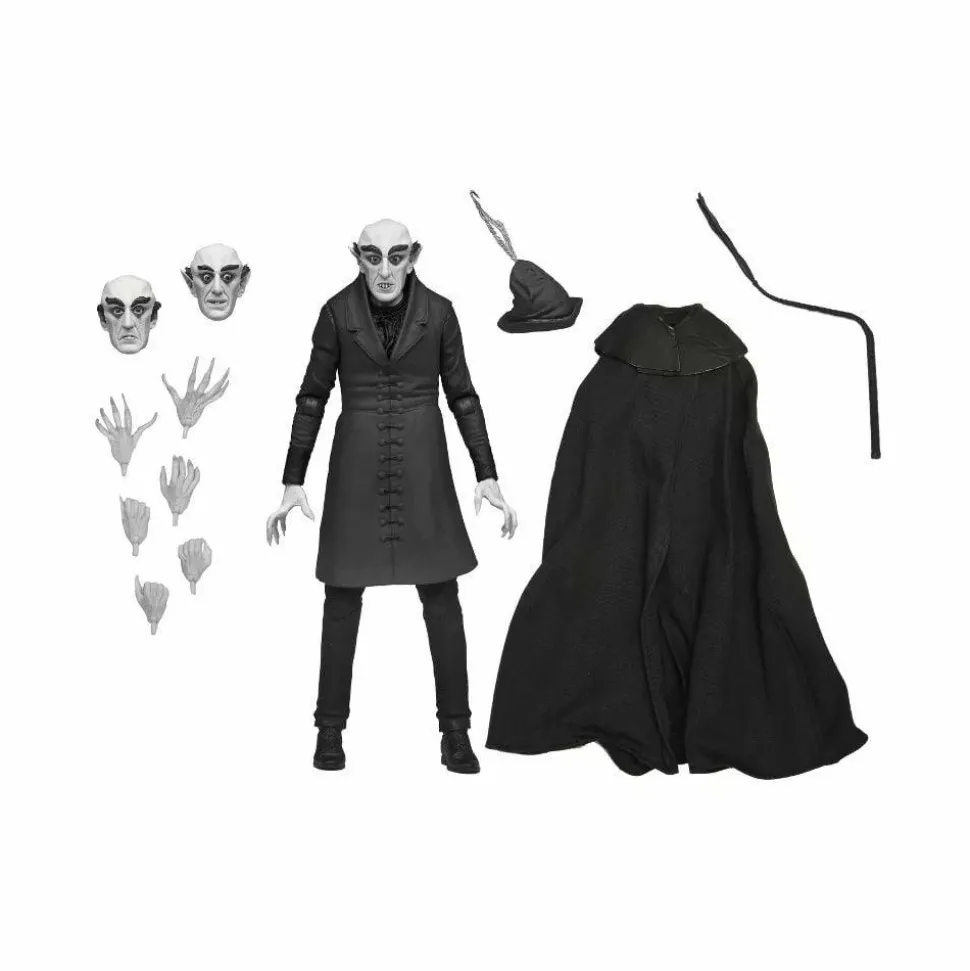 Nosferatu (1922) - Count Orlok (Black & White) Ultimate 7" Scale Action Figure