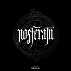 Nosferatu (2024) - Original Motion Picture Soundtrack by Robin Carolan 2xLP Vinyl Record (Waxwork Records Exclusive Clear & Oxblood Splatter Vinyl)