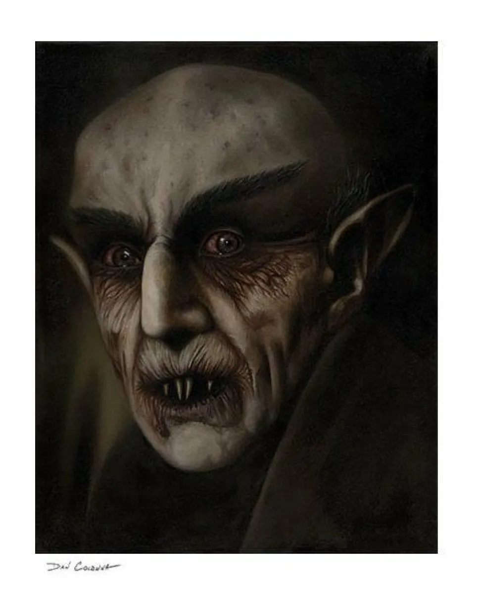 Nosferatu - Nosferatu Premium Art Print by Dan Colonna
