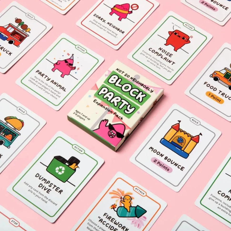 Not So Neighborly - Block Party Card Game Expansion Pack