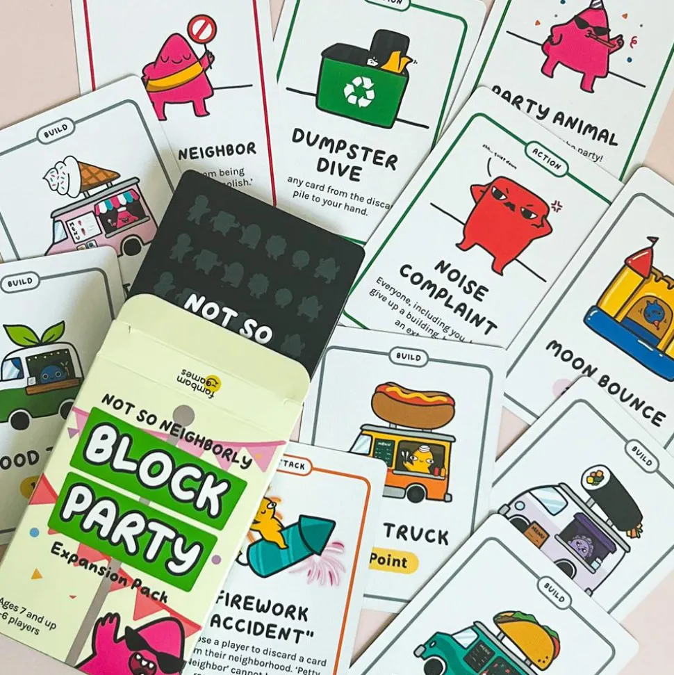 Not So Neighborly - Block Party Card Game Expansion Pack
