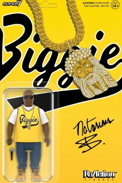 Notorious B.I.G. - Notorious B.I.G. (Yellow Jersey) ReAction 3.75" Action Figure