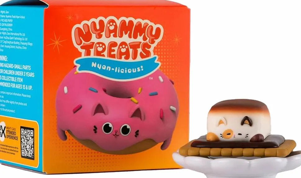 Nyammy Treats - Nyan-licious! Blind Box Vinyl Figure (Single Unit)