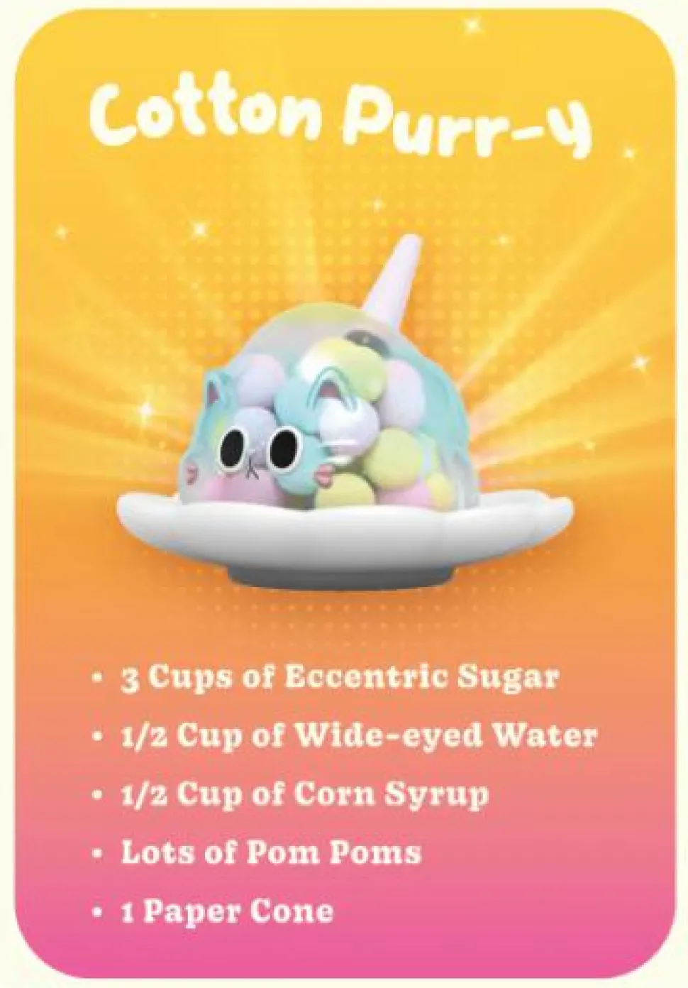 Nyammy Treats - Nyan-licious! Blind Box Vinyl Figure (Single Unit)