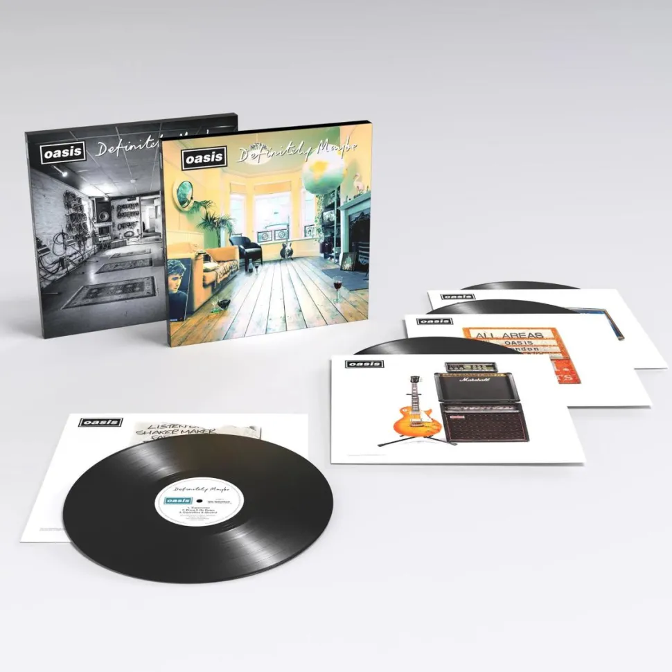 Oasis - Definitely Maybe 30th Anniversary 4xLP Vinyl Record