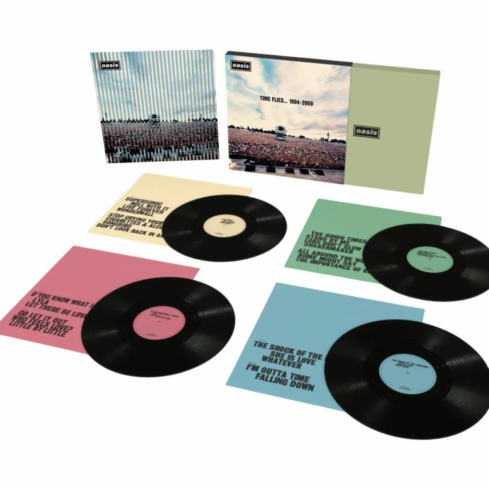 Oasis - Time Flies… 1994 - 2009 4xLP Vinyl Record