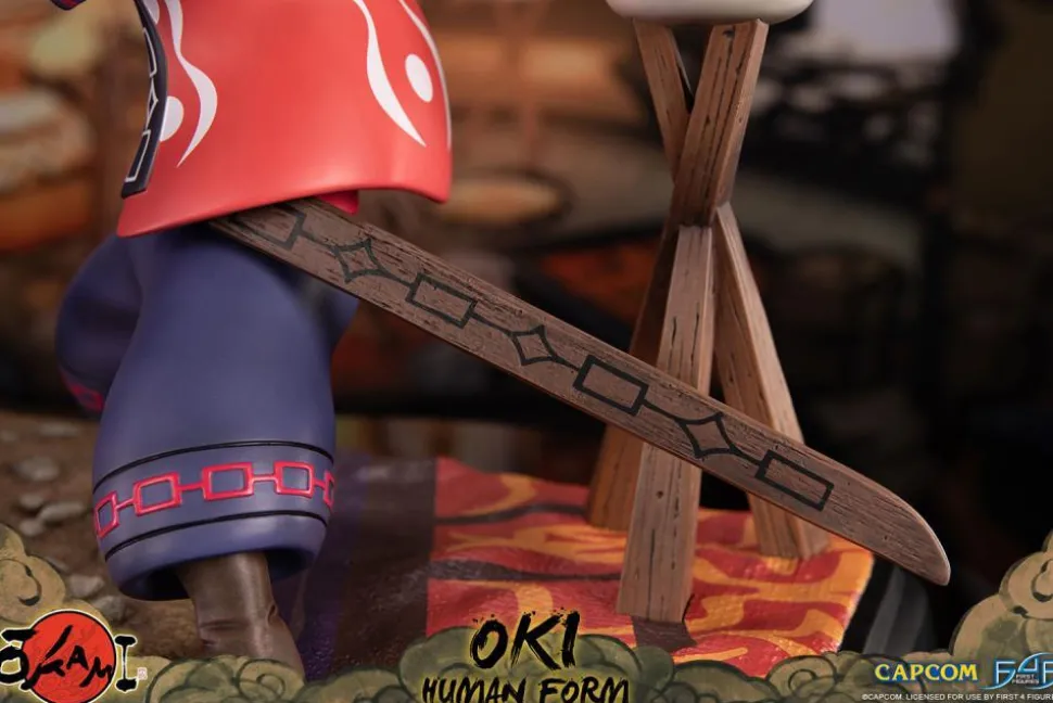Okami - Oki in Human Form 17” Statue